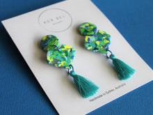 Load image into Gallery viewer, Sea and Sun - Mini Marrakesh Dangle with Tassel
